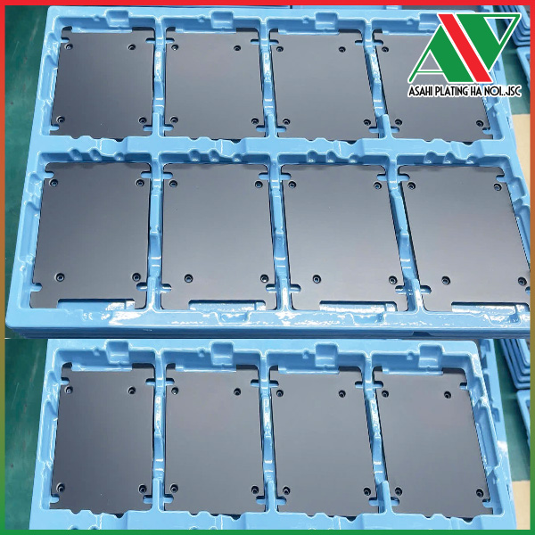 Anode đen cứng mờ MIL-A-8625 Type III, Class 2